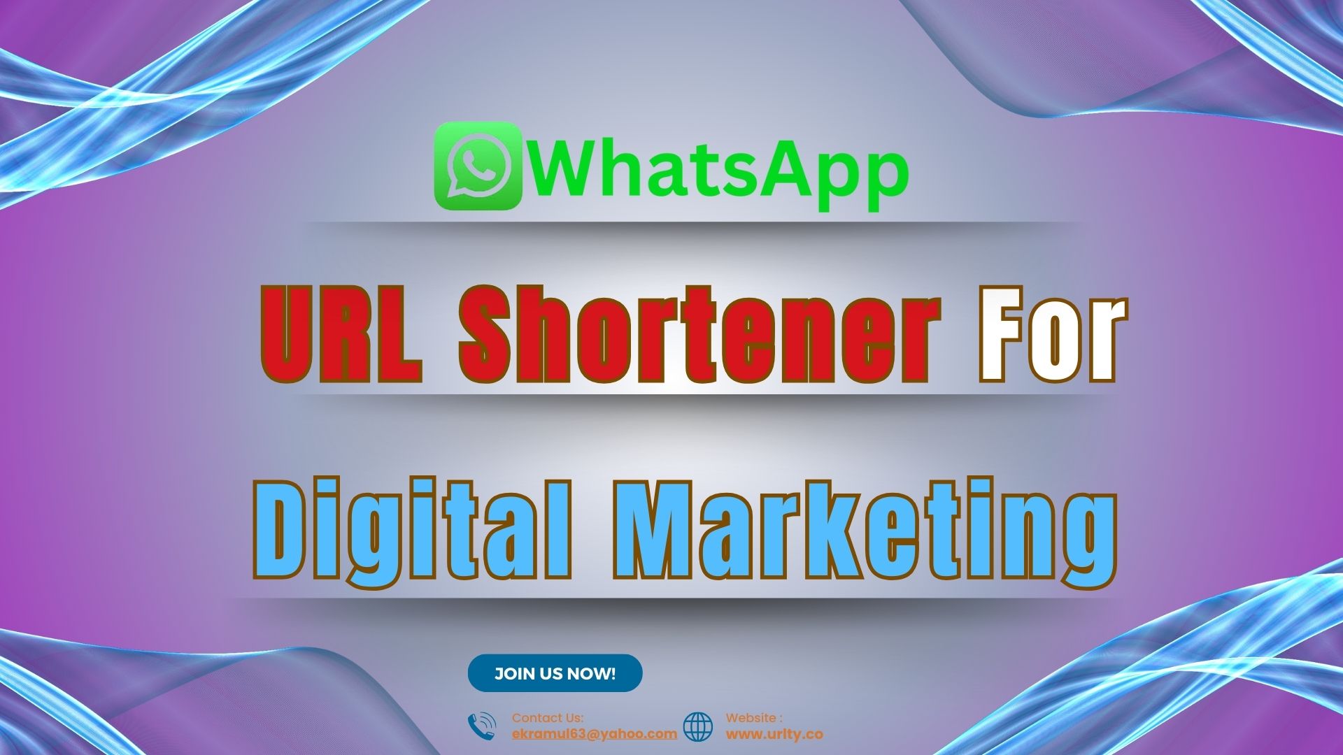 WhatsApp URL Shortener for Digital Marketing 